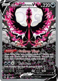 Galarian Moltres V (Alternate Full Art) (177/198) [SWSH06: Chilling Reign]