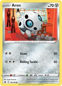 Aron (109/198) [SWSH06: Chilling Reign]