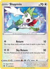 Shaymin (123/198) [SWSH06: Chilling Reign]