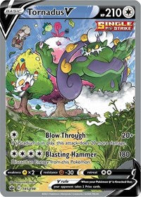 Tornadus V (Alternate Full Art) (185/198) [SWSH06: Chilling Reign]