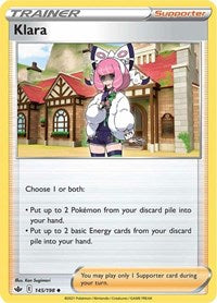 Klara (145/198) [SWSH06: Chilling Reign]