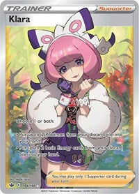 Klara (Full Art) (194/198) [SWSH06: Chilling Reign]