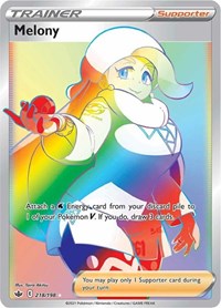 Melony (Secret) (218/198) [SWSH06: Chilling Reign]