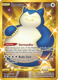 Snorlax (Secret) (224/198) [SWSH06: Chilling Reign]
