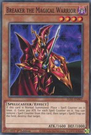 Breaker the Magical Warrior (EGS1-EN007) - Egyptian God Deck: Slifer the Sky Dragon Unlimited