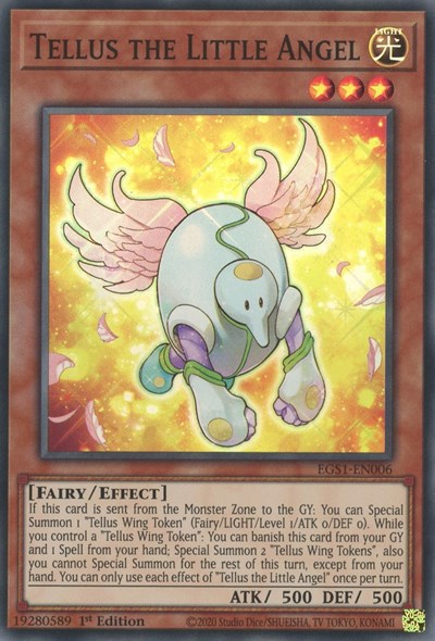 Tellus the Little Angel (EGS1-EN006) [Egyptian God Deck: Slifer the Sky Dragon]