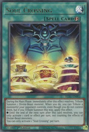 Soul Crossing (EGS1-EN002) - Egyptian God Deck: Slifer the Sky Dragon 1st Edition