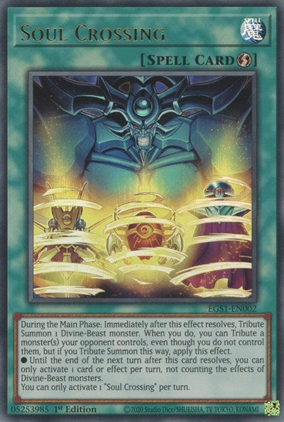 Soul Crossing (EGS1-EN002) [Egyptian God Deck: Slifer the Sky Dragon]