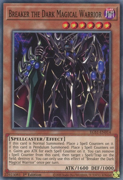 Breaker the Dark Magical Warrior (EGS1-EN014) [Egyptian God Deck: Slifer the Sky Dragon]