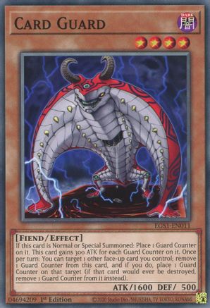 Card Guard (EGS1-EN011) - Egyptian God Deck: Slifer the Sky Dragon Unlimited