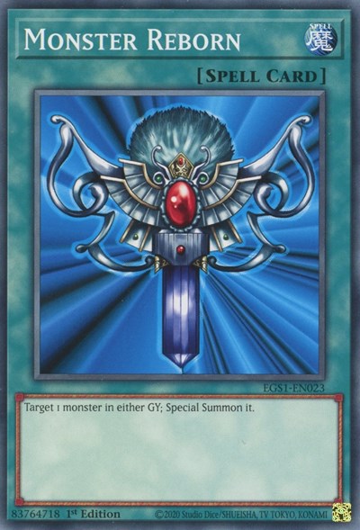 Monster Reborn (EGS1-EN023) [Egyptian God Deck: Slifer the Sky Dragon]