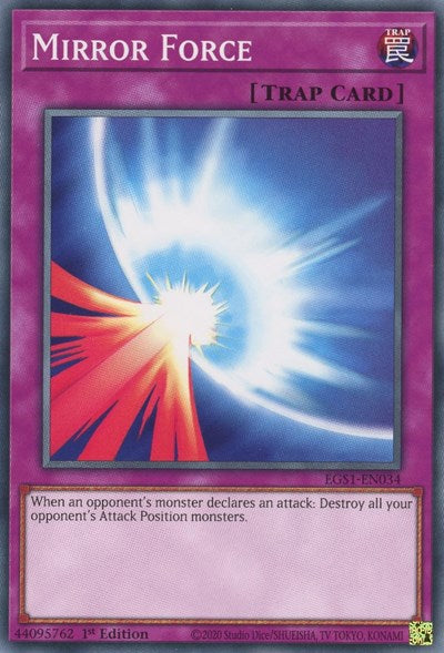 Mirror Force (EGS1-EN034) [Egyptian God Deck: Slifer the Sky Dragon]