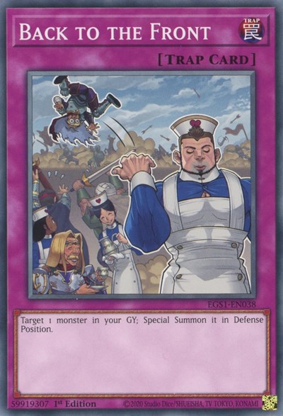 Back to the Front (EGS1-EN038) [Egyptian God Deck: Slifer the Sky Dragon]