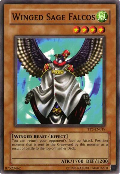 Winged Sage Falcos (TP5-EN019) [Tournament Pack 5]