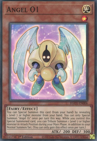 Angel O1 (EGO1-EN006) [Egyptian God Deck: Obelisk the Tormentor]