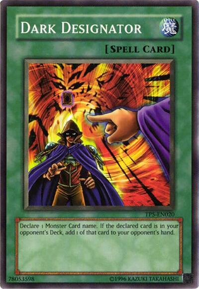 Dark Designator (TP5-EN020) [Tournament Pack 5]