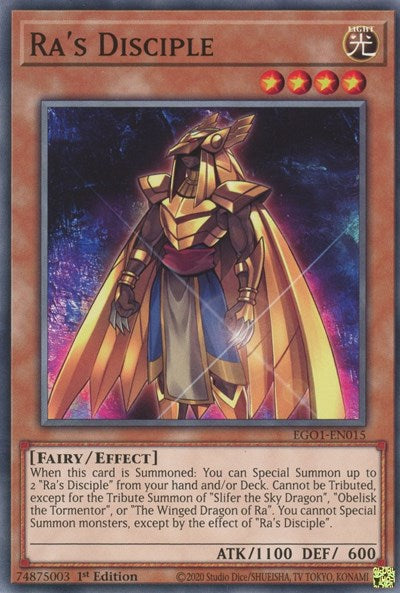 Ra's Disciple (EGO1-EN015) [Egyptian God Deck: Obelisk the Tormentor]