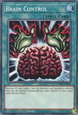 Brain Control (EGO1-EN023) - Egyptian God Deck: Obelisk the Tormentor Unlimited
