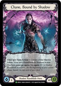 Chane, Bound by Shadow (Rainbow) - HER041 (HER041) [Flesh and Blood: Promo Cards]