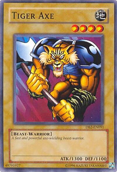 Tiger Axe (DB2-EN091) [Dark Beginning 2]