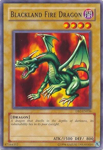 Blackland Fire Dragon (DB2-EN036) [Dark Beginning 2]