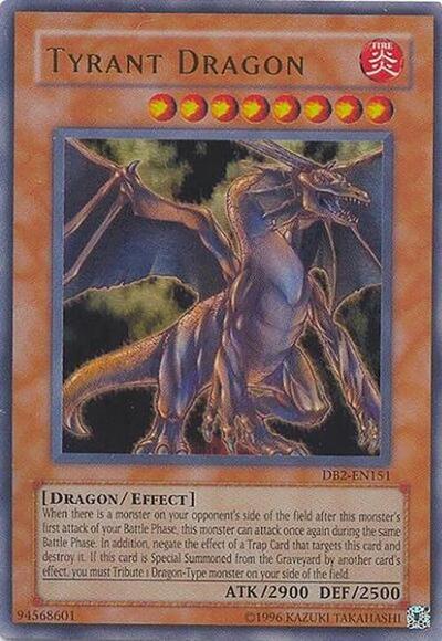 Tyrant Dragon (DB2-EN151) [Dark Beginning 2]
