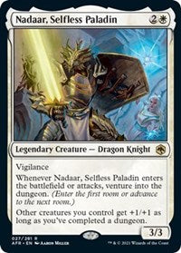 Nadaar, Selfless Paladin (27) [Adventures in the Forgotten Realms]