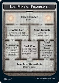 Lost Mine of Phandelver // Skeleton Double-Sided Token (21 // 6) [Adventures in the Forgotten Realms]