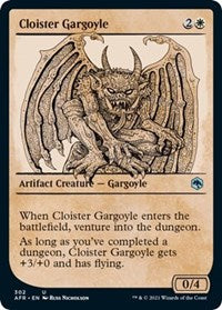 Cloister Gargoyle (Showcase) (302) [Adventures in the Forgotten Realms]