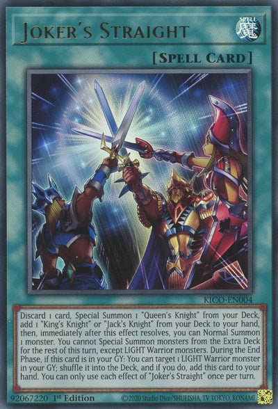 Joker's Straight (KICO-EN004) [King's Court]