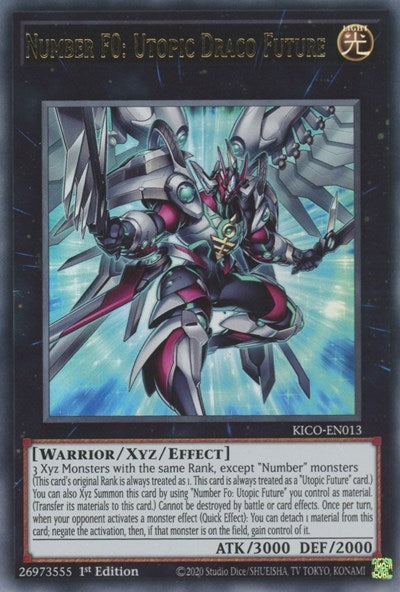 Number F0: Utopic Draco Future (KICO-EN013) [King's Court]