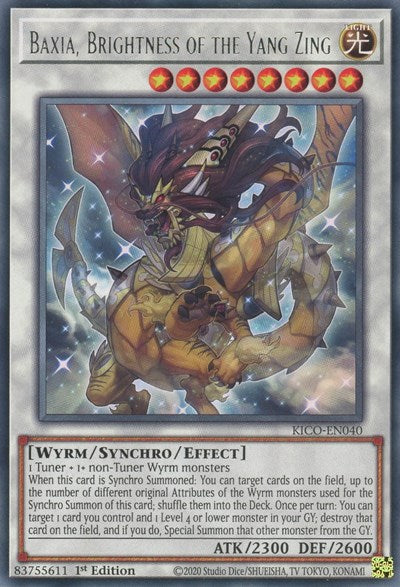 Baxia, Brightness of the Yang Zing (KICO-EN040) [King's Court]