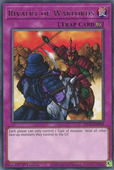 Rivalry of Warlords (KICO-EN058) [King's Court]