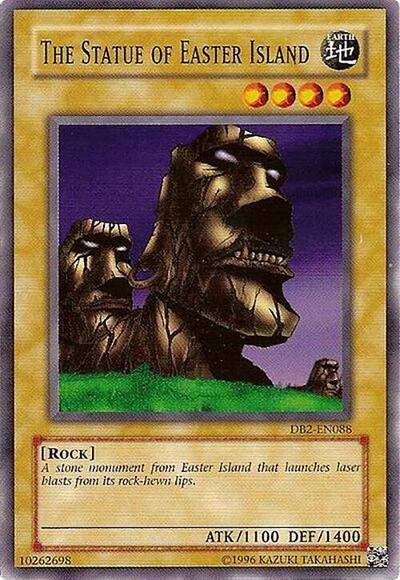 The Statue of Easter Island (DB2-EN088) [Dark Beginning 2]