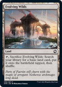 Evolving Wilds (256) [Adventures in the Forgotten Realms]