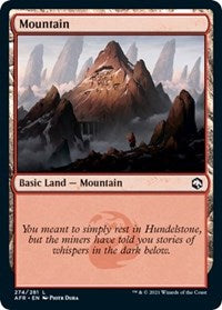 Mountain (274) (274) [Adventures in the Forgotten Realms]