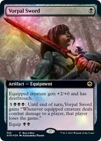 Vorpal Sword (396) [Buy-A-Box Promos]