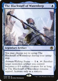 The Blackstaff of Waterdeep (48) [AFR Ampersand Promos]