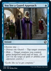 You See a Guard Approach (85) [Adventures in the Forgotten Realms]