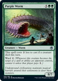 Purple Worm (201) [Adventures in the Forgotten Realms]