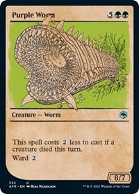 Purple Worm (Showcase) (332) [Adventures in the Forgotten Realms]