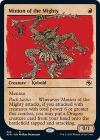 Minion of the Mighty (Showcase) (320) [Adventures in the Forgotten Realms]