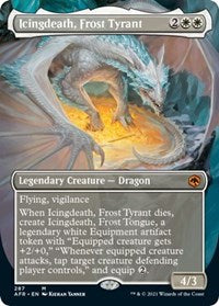 Icingdeath, Frost Tyrant (Borderless) (287) [Adventures in the Forgotten Realms]