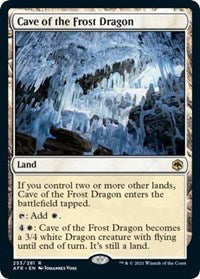 Cave of the Frost Dragon (253) [Adventures in the Forgotten Realms]