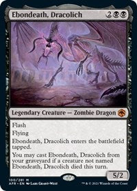 Ebondeath, Dracolich (100) [Adventures in the Forgotten Realms]