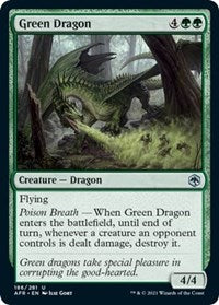 Green Dragon (186) [Adventures in the Forgotten Realms]