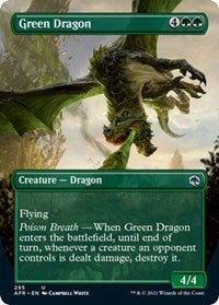 Green Dragon (Borderless) (295) [Adventures in the Forgotten Realms]