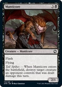 Manticore (113) [Adventures in the Forgotten Realms]