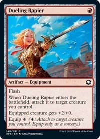 Dueling Rapier (140) [Adventures in the Forgotten Realms]