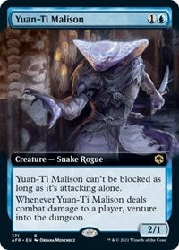 Yuan-Ti Malison (Extended Art) (371) [Adventures in the Forgotten Realms]